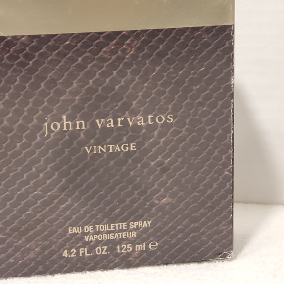 John Varvatos Vintage EDT Men’s Cologne 4.2 oz Bottle Spray Classic Woody Scent - Picture 3 of 7